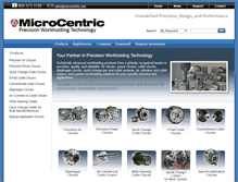 Tablet Screenshot of microcentric.com